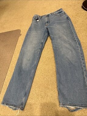 Women Blue Straight-Leg Jeans